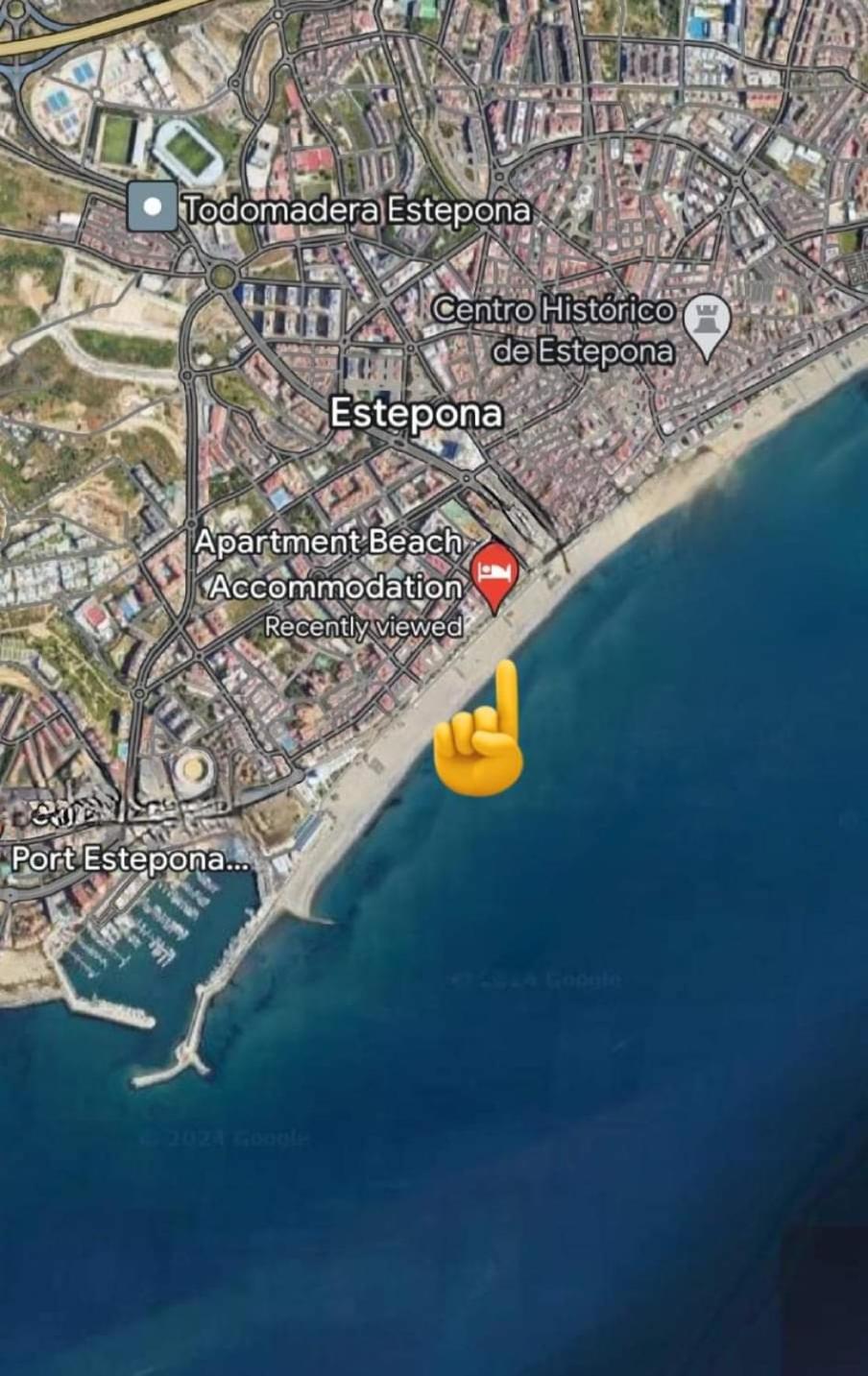 Apartment Beachfront Accommodation Estepona Exteriér fotografie